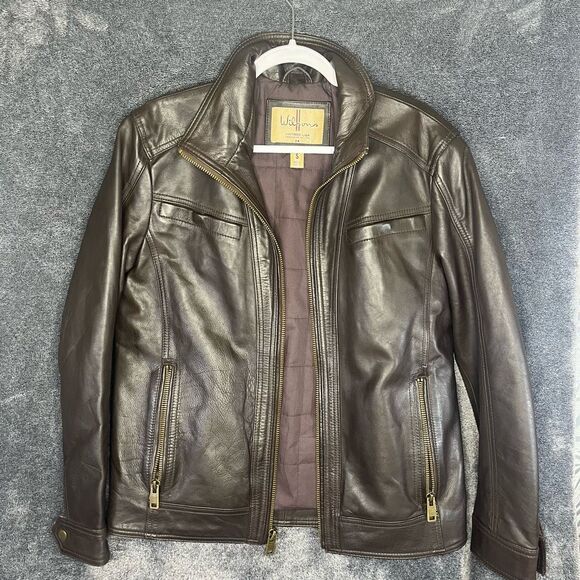 Wilson Men leather Jacket size Small - Picture 1 of 12